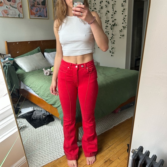 Revice Red Star Flare Jeans - Picture 5 of 5